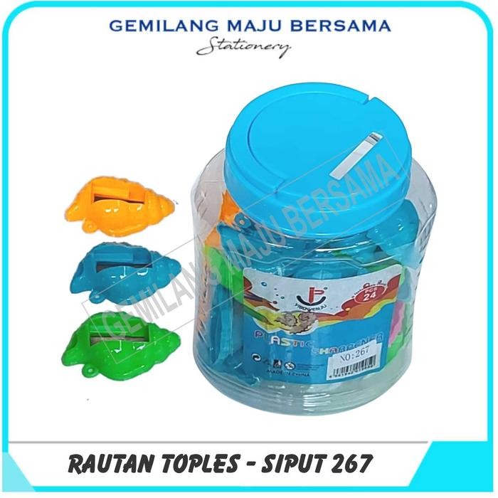 

No.OneBest- Serutan / Rautan Toples 267 Model Siput (Isi 24pcs)