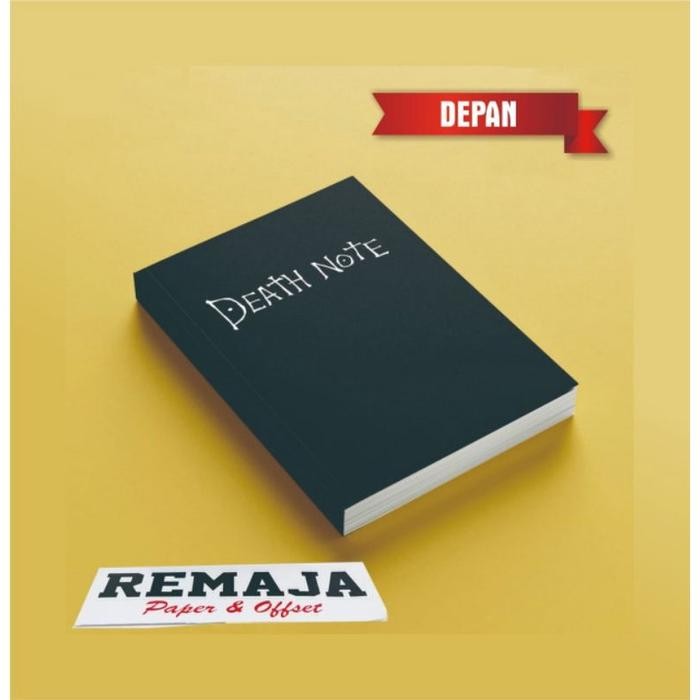 

No.OneBest- Pocket book soft cover DEATH NOTE A6/Buku Tulis Catatan Notes