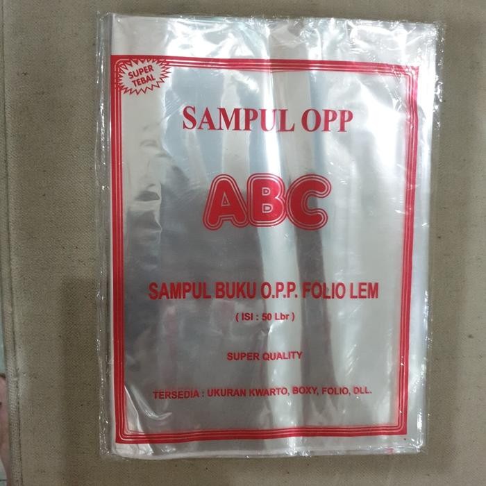 

No.OneBest- Sampul OPP Folio isi 50lbr