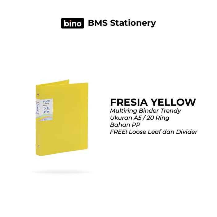 

No.OneBest- Bantex Multiring Binder Trendy Warna Polos A5 20 Ring #3124