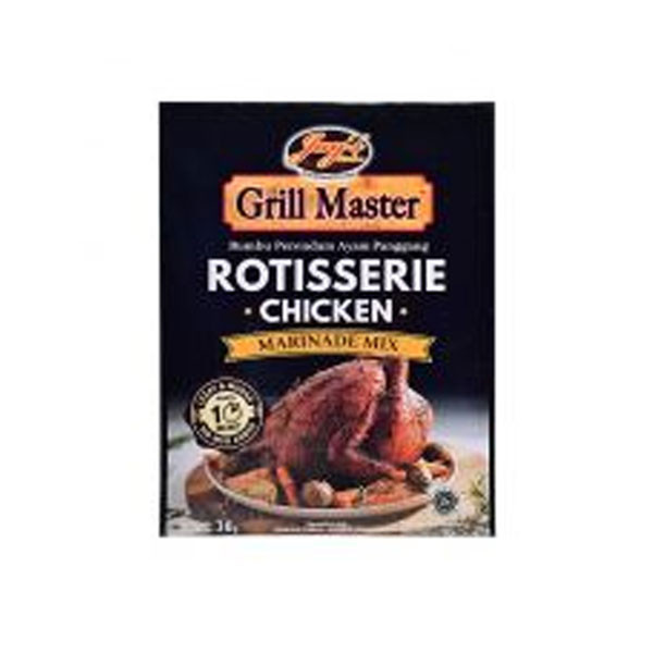 

JAY'S GRILL MASTER ROTISSERIE CHICKEN MARINADE MIX 30G