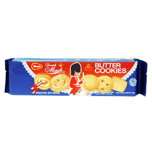 

MONDE BUTTER COOKIES PACK 90 GR