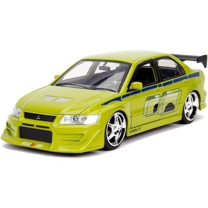 terbaru  jada fast and furious brian mitsubishi lancer evolution vii skala 32 ready