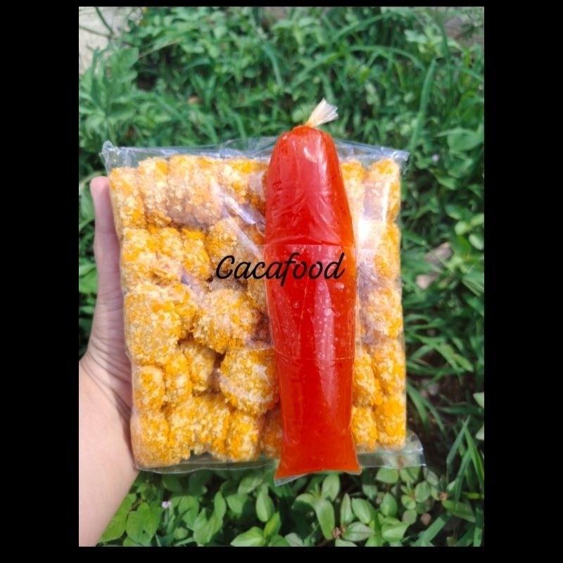 

Cemal Cemil Makyus Cireng Crispy Isi 50 Saus Pedas Manis