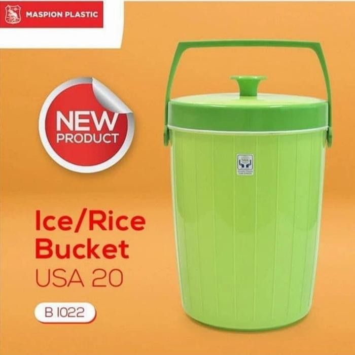 MASPION ICE/RICE BUCKET USA 20 LITER - TERMOS NASI/ES MASPION 20 LITER