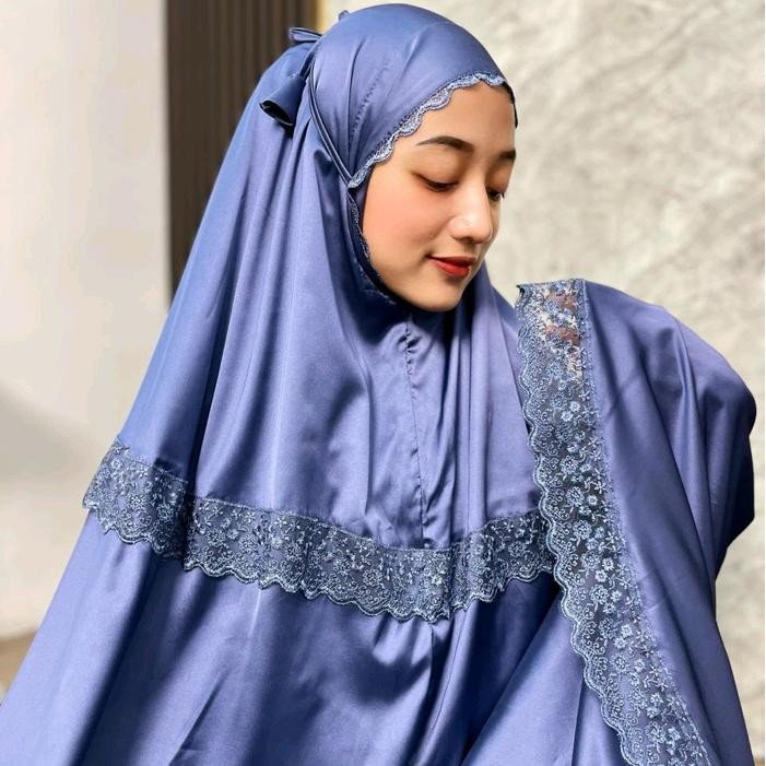 Thameer- MUKENA SILK MUKENA BAHAN ARMANI SILK