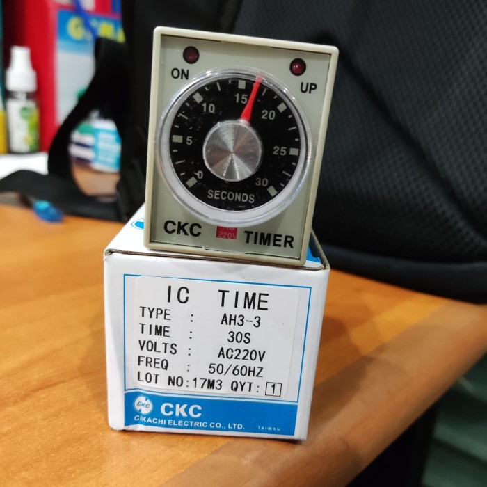 Murah Timer Ah3-3 220V 30 Detik/60 Detik 30S/60S