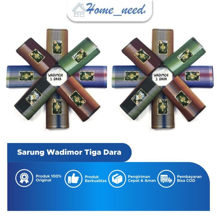 Sarye- Sarung Wadimor 3 DARA / TIGA DARA (GROSIR / ECER MURAH)