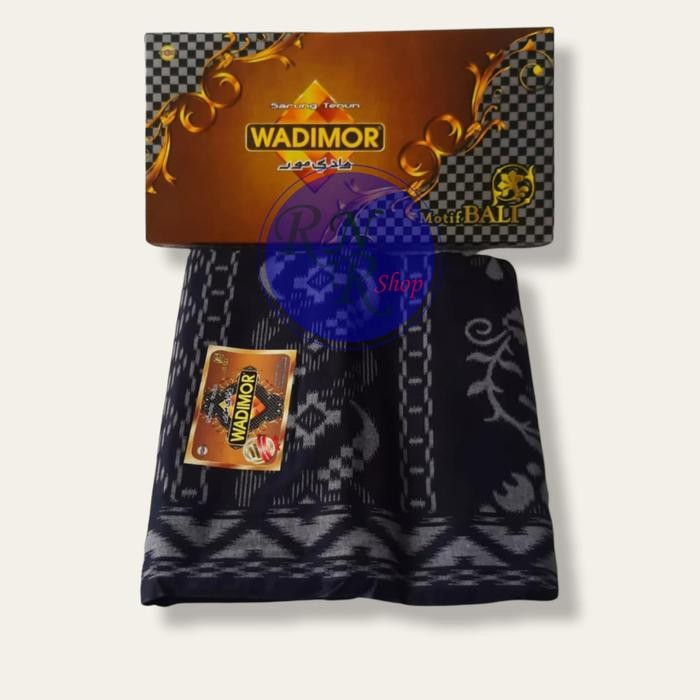 Sarye- kain sarung wadimor untuk dewasa motif Batik Muslim Biru Coklat Hijau Hitam Merah Tenun