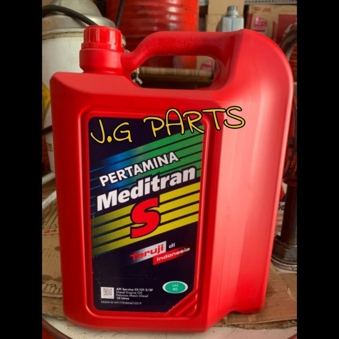Oli Mesin Diesel Pertamina Meditran S (SAE 40) 10 Liter