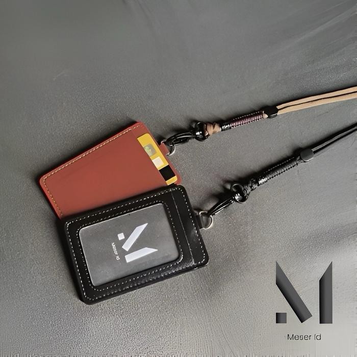

Lanyard Id Card Paracord 4Mm 550 Lbs Card Holder 2 Slot Kartu Sintetis Gantungan Card Tactical