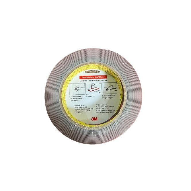 

3M Vhb Double Tape Automotive 4900 Size 24Mm X 4,5M -Double Tape Mobil #Gratisongkir