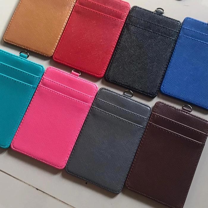 

Name Tag Kalung / Id Card / Card Holder 3 Slot + Lanyard #Gratisongkir