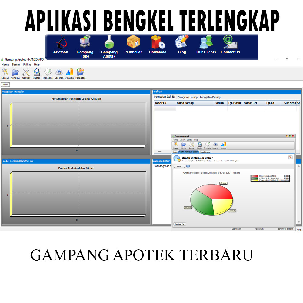 Software Aplikasi BENGKEL MOBIL MOTOR