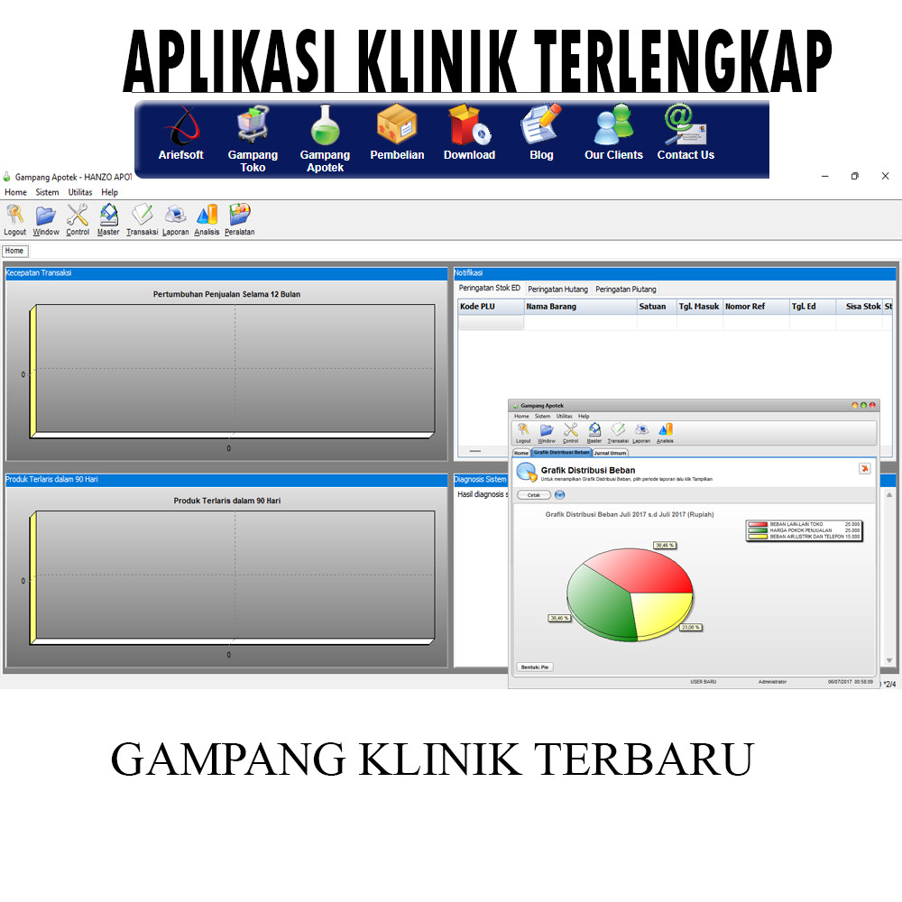 Software Aplikasi Klinik dan Apotek