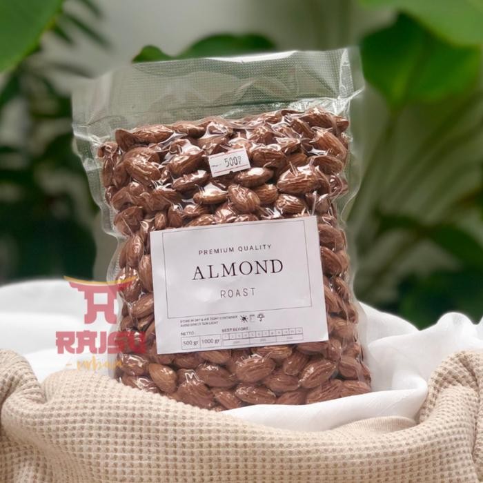 

ALMOND PANGGANG ROASTED 500GRAM FRESH DARI OVEN LANGSUNG RAISU URBAN