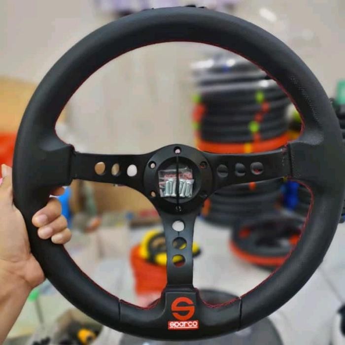 SPECIAL Stir mobil Sparco Racing Logo bawah