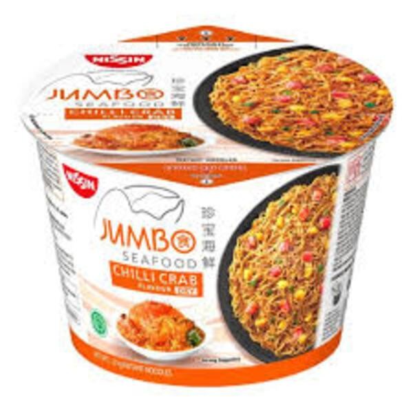 

NISSIN NOODLE JUMBO BOWL SEAFOOD CHILLI CRAB FLAVOUR DRY (HALAL)