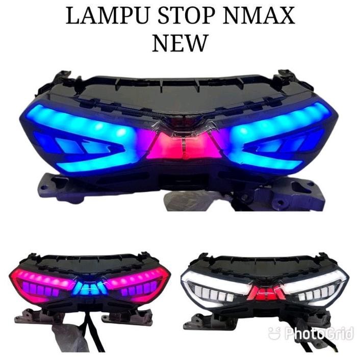 Lampu Stop Nmax New 2020 Lampu Belakang Nmax New 2020 X - Case