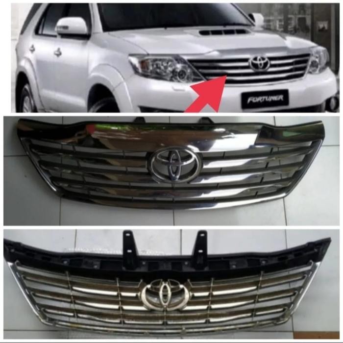 Grill Fortuner Trd Vnt Original Toyota Chrome