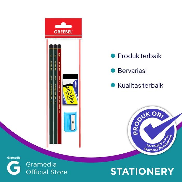 

PROMO..!! GREEBEL STATIONERY 5 IN 1 CRD