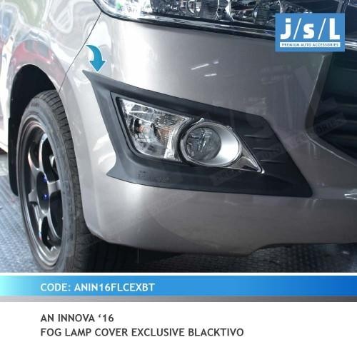 PREMIUM Aksesoris Innova Reborn JSL Cover Fog Lamp Lampu Kabut