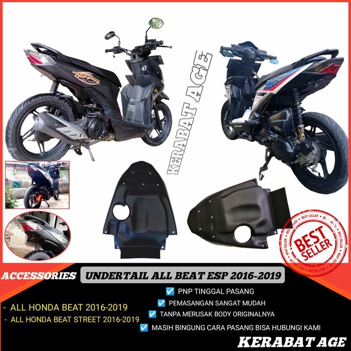 PREMIUM Undertail beat street Esp 2017 2019 Aksesoris Variasi Modifikasi
