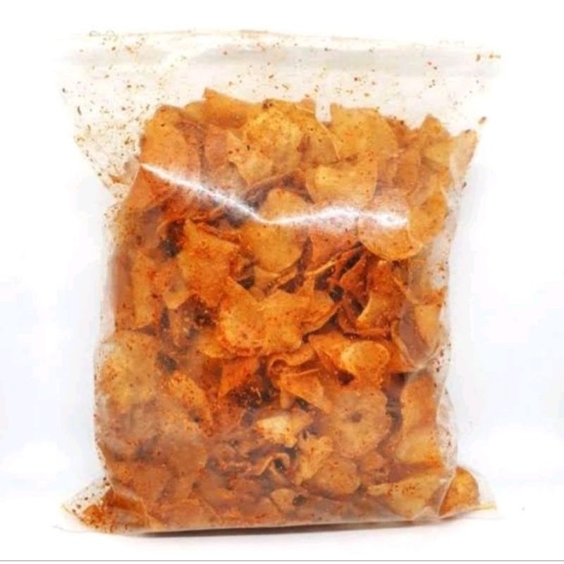 

Keripik Rawit Galak 500gram / Keripik Ibliz / kripset / keripik setan / keripik balado / keripik