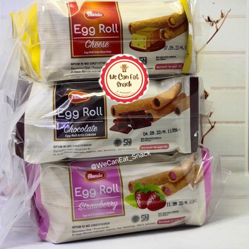 

Monde Egg Roll Stick All Variant 35gr (isi 10)Harga per packs