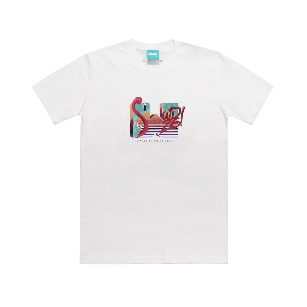 【HOT】WADEZIG T-SHIRT - NETWORK TEE WHITE