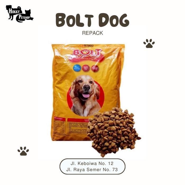 JTTOP" BOLT DOG/MAKANAN ANJING BOLT/DOG FOOD