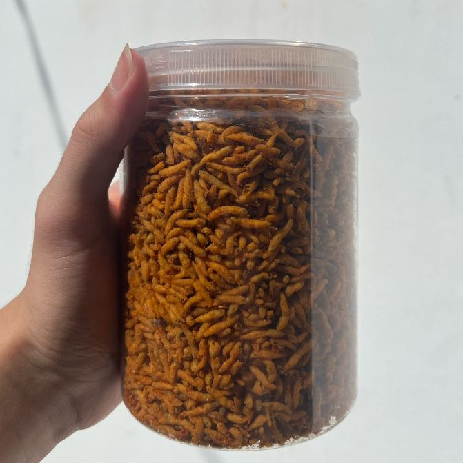 

IKAN SRUWET CRISPY ( BABY FISH TERI TAWAR ) 250GRAM UNCLE DREW