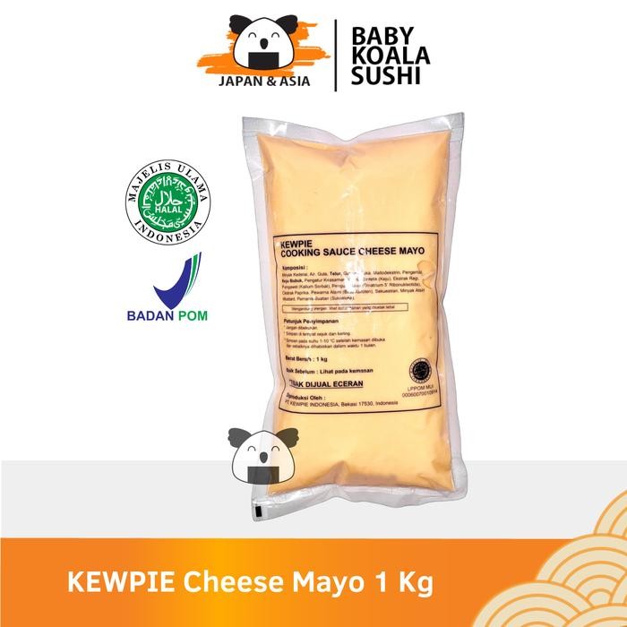 

CARAKA.STORE1 KEWPIE 1KG CHEESE MAYONNAISE KEJU MAYO KUALITAS TERBAIK
