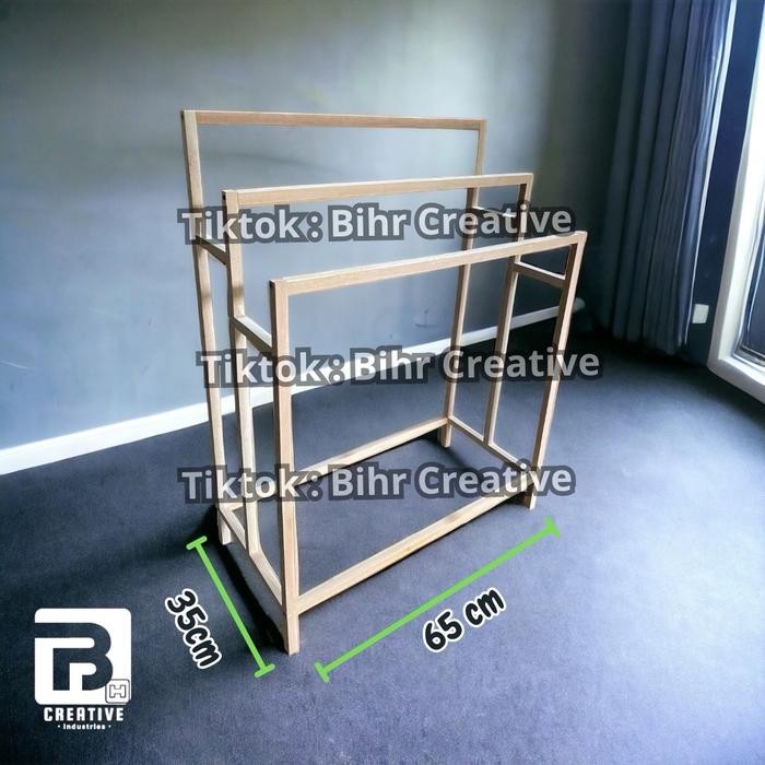 Rak Handuk Gantungan Handuk Rak Gantung Kayu