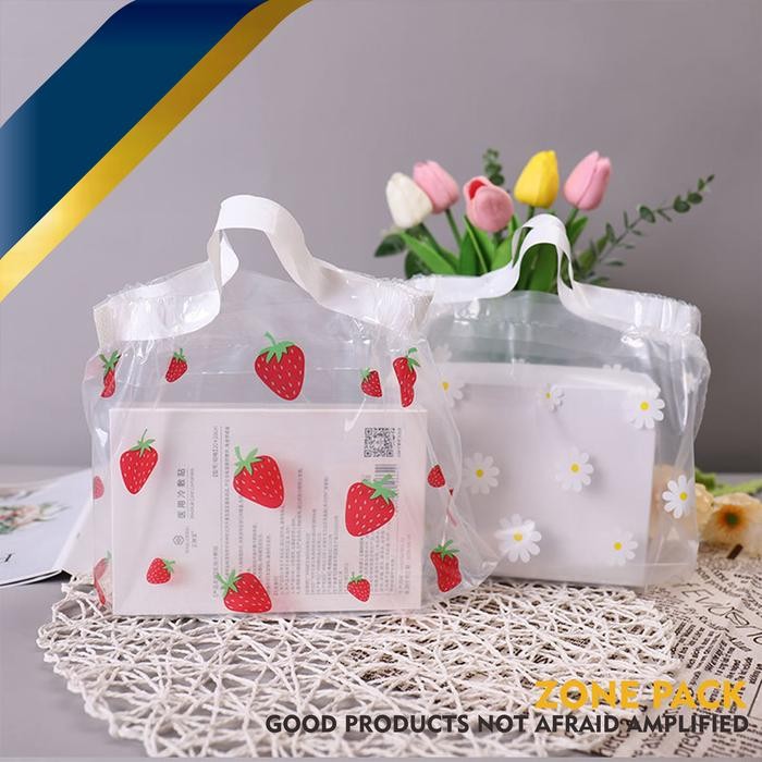 NEW Kantong Plastik Serut Tas Shopping Bag Serut Totebag Karakter Tote Shopping Plastic Goodie Bag
