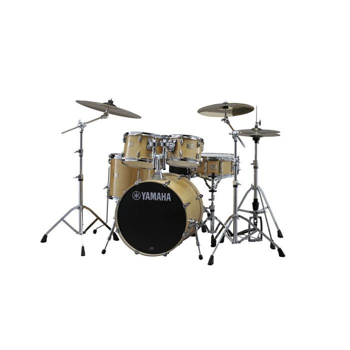 YAMAHA STAGE CUSTOM BIRCH 5-PIECE DRUM SET NATURAL