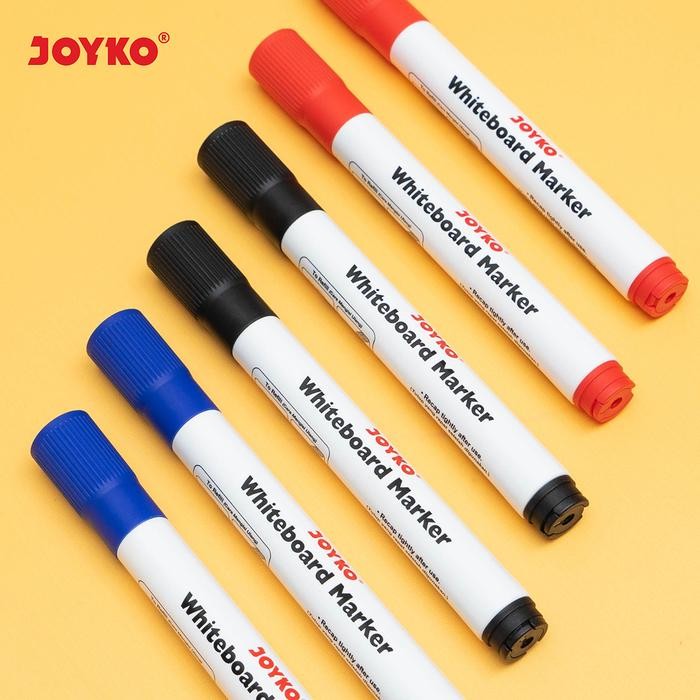 

WHITEBOARD MARKER REFILLABLE B BLUE RED SPIDOL PAPAN TULIS HITAM BIRU MERAH DIHAPUS LUSIN BOX WM65