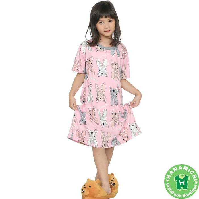 KIMINORI MALIQA DRESS ANAK PEREMPUAN LENGAN PENDEK FASHION