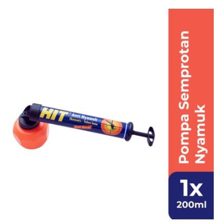 HIT Pompa Alat Semprot Obat Anti Nyamuk + Refill 175 ML