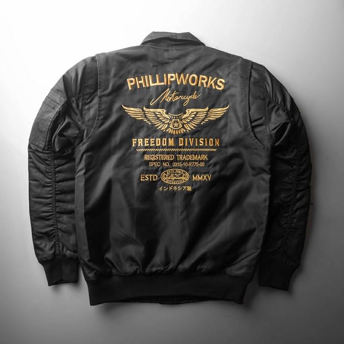 Jaket Phillipworks Best Seller Maverick Bomber Terlaris
