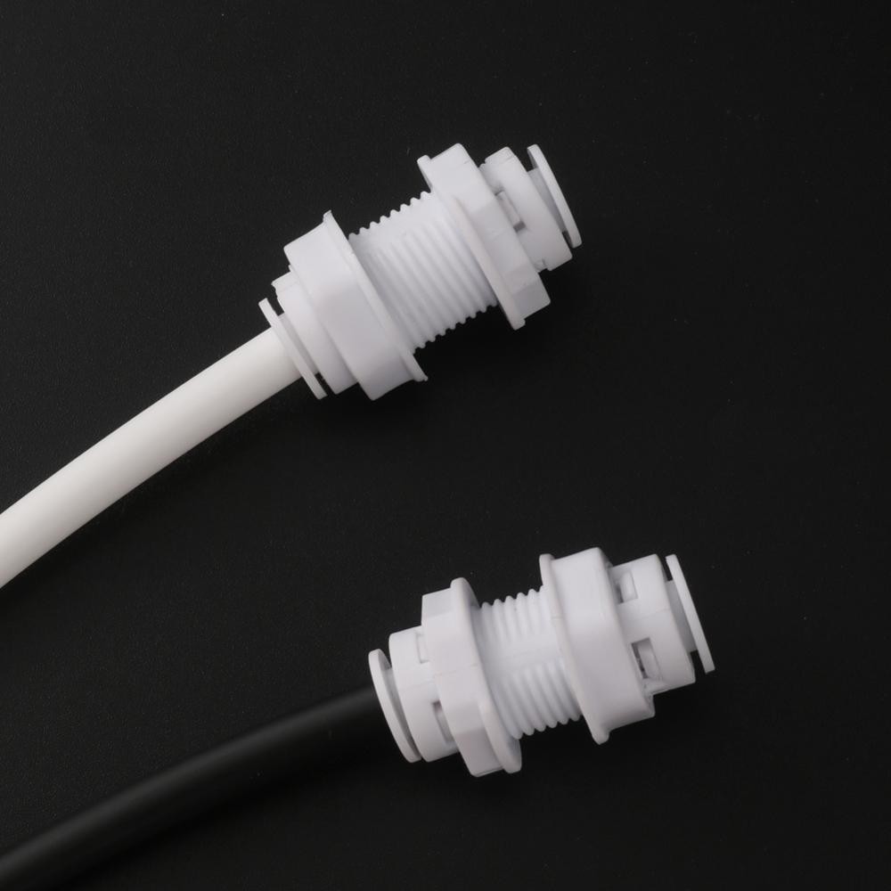 BEST 3Pcs1/4 Inch Quick Straight -Through Purifier Joint Pipe Connector Of Reverse Osmosis Water Sys