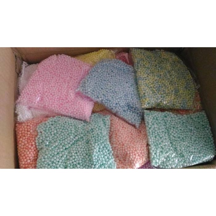 

PAKET BOLA GABUS ISI 60 SASET STYROFOAM SALJU KECIL MINI