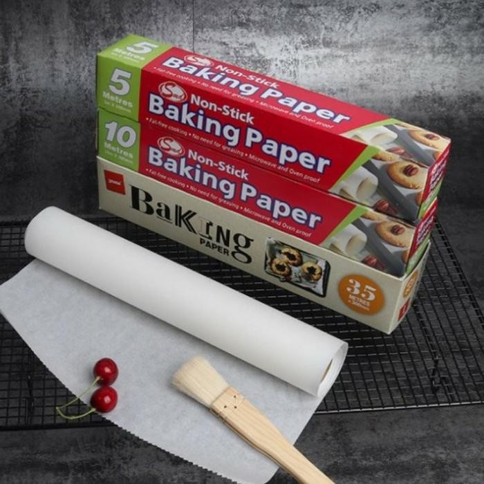 BnYkPilih- Kertas Roti / Baking Paper Alas Kue Anti Lengket / Anti Lengket Oven