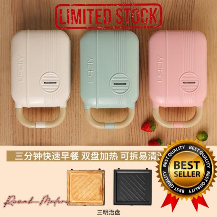 ORIGINAL YIDPU WAFFLE MAKER 2 IN 1 650 WATT