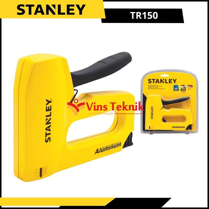 Sukkiystrore Stapler Gun Staples Tembak Staples Gun Tr 150 Stanley Tr150