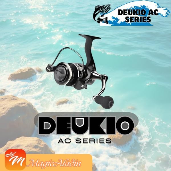 Fishing Reel Deukio Ac Series Memiliki Desain Yang Simpel Dan Menarik Fishing Reel Kuat Dan Ringan