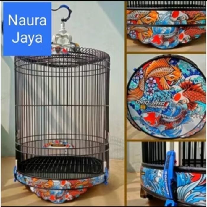 KANDANG SANGKAR MURAI ORIQ JAYA PVC DECAL IKAN KOI