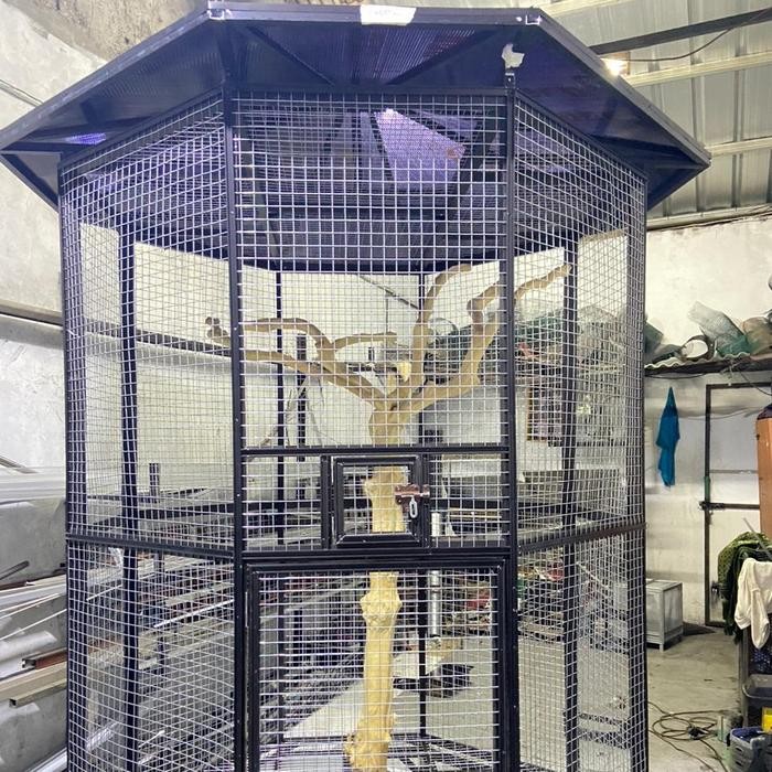 kandang aviary kandang kakatua