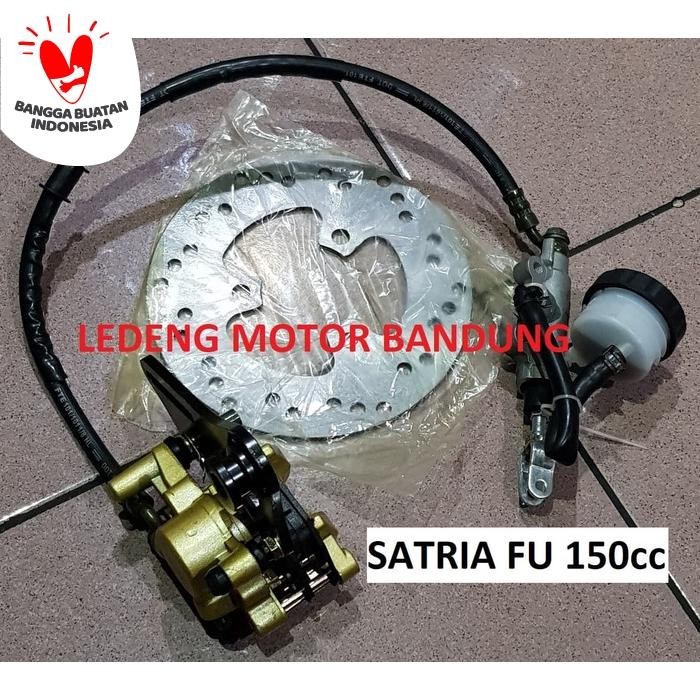 Cakram Satria-Fu Belakang + Kaliper Master Rem Nissin Kw Bukan Ori