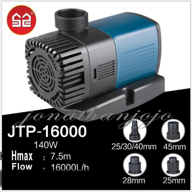 AF JTP 16000 Serie Pompa hemat listrik Low watt aquarium kolam Koi